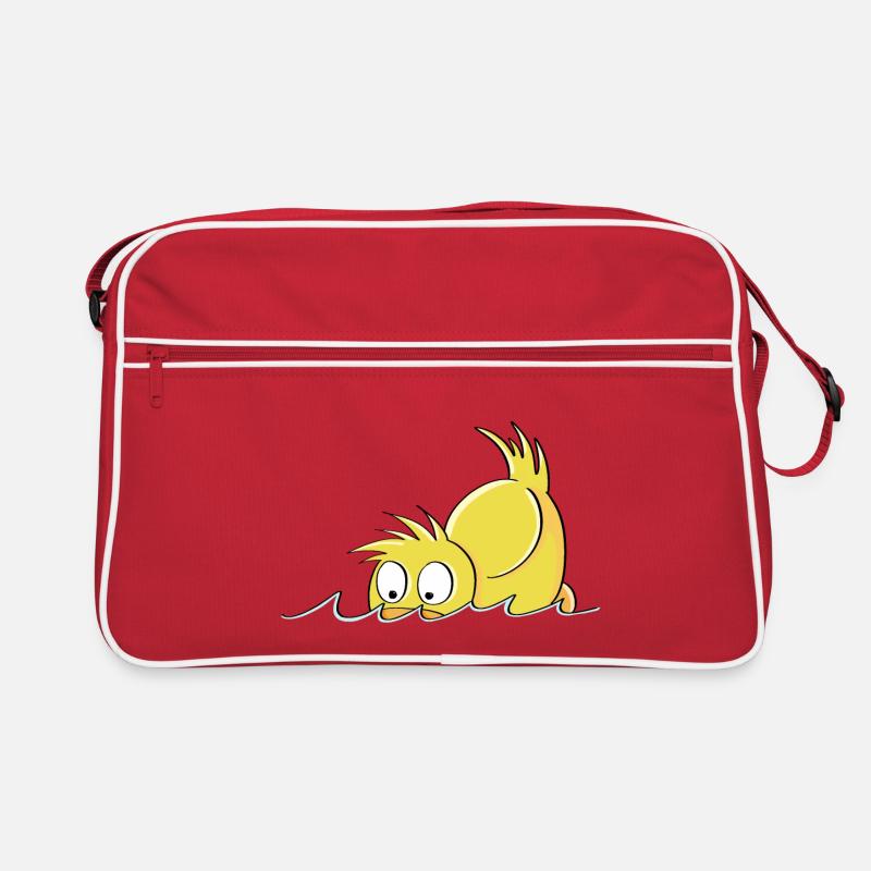 Tauchende Ente - Entchen Comic Retro Tasche