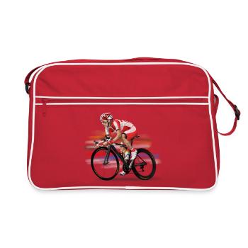 Racer - Retro Bag - red/white - Front