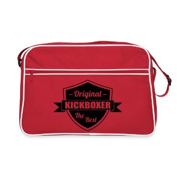 Kickboxing / Kickboxer / Kick Boxing / Kick Boxer - Retro Bag - red/white - Front
