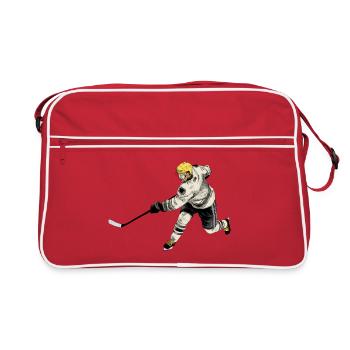 hockey - Sac Retro - rouge/blanc - Devant