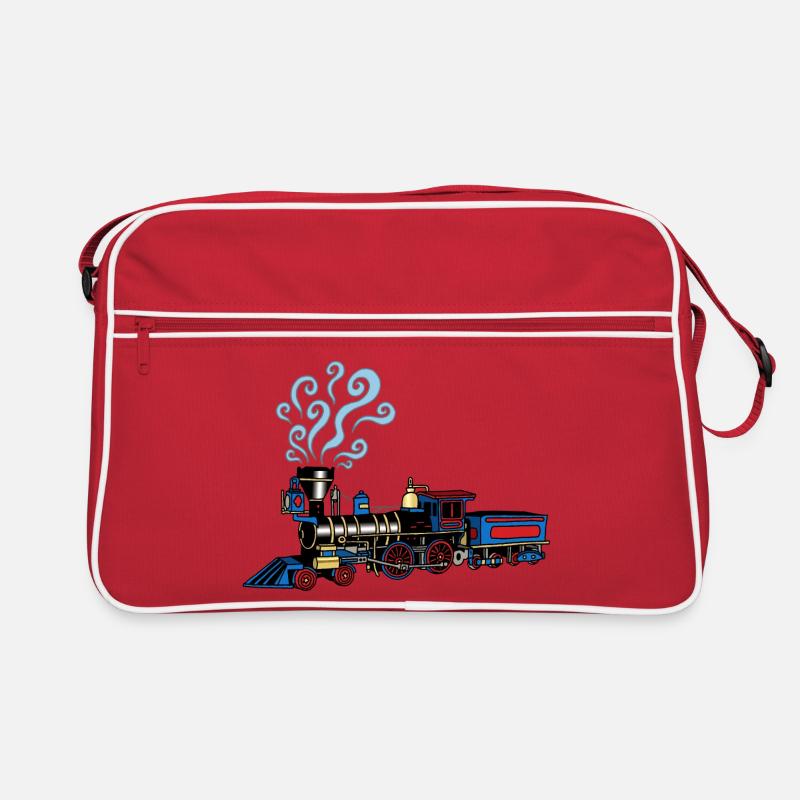 Lokomotive Retro Tasche