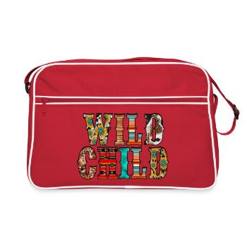Wild Child - Retro Bag - red/white - Front