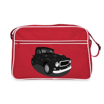 Duo Noir - Sac Retro - rouge/blanc - Devant