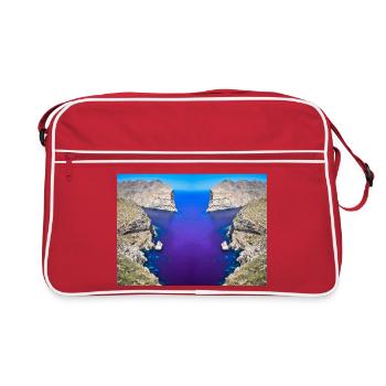 Mallorca Cap Formentor Alienation V.1 - Retro Bag - red/white - Front