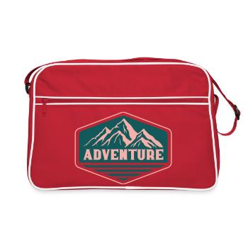 Aventure - Sac Retro - rouge/blanc - Devant