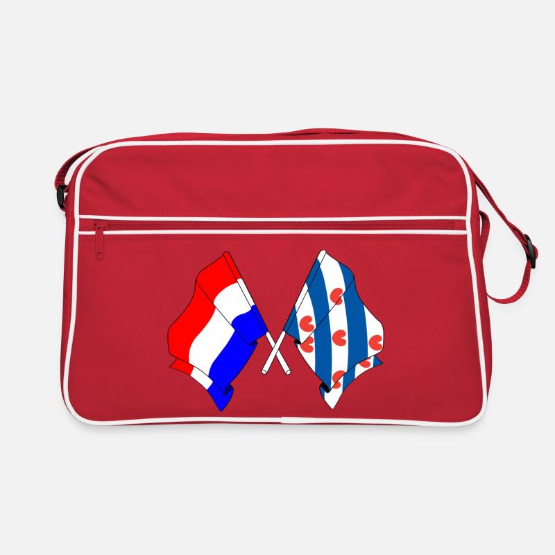 Drapeau des Pays-Bas, Frise croisé Sac Retro