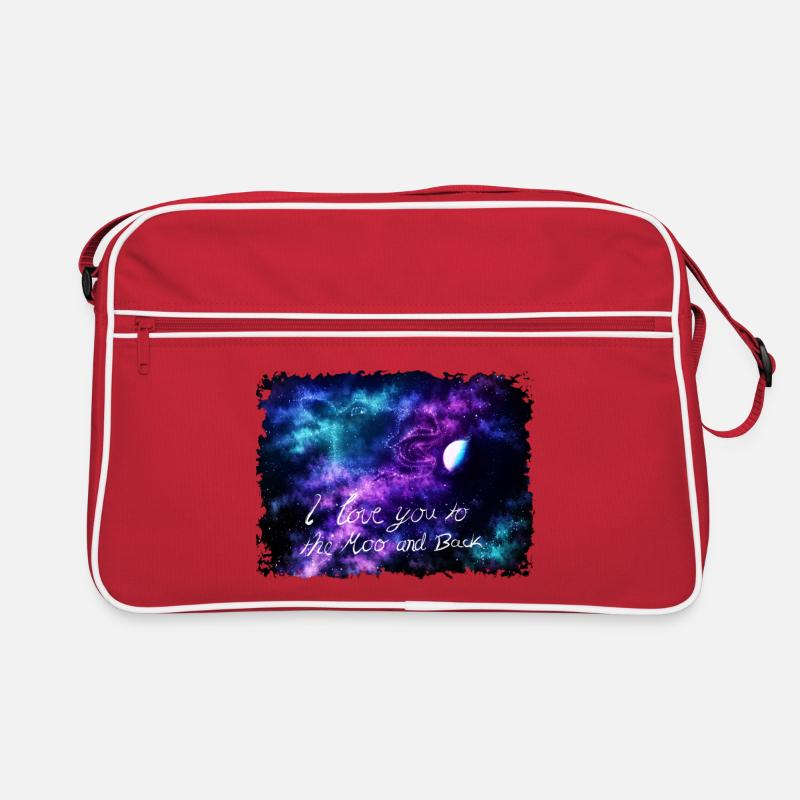 Vache de l’espace mangeuse de planète Sac Retro