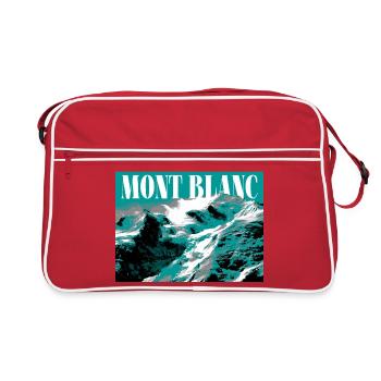 Mont Blanc - Retro Bag - red/white - Front