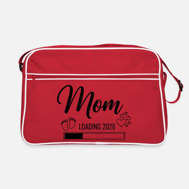 Mom Loading 2026 Retro Tasche