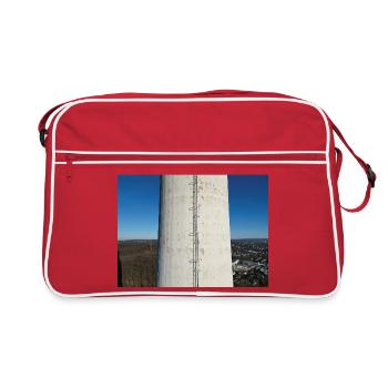 Tour très excitante au-dessus de la ville de Cuno Herdecke - Sac Retro - rouge/blanc - Devant