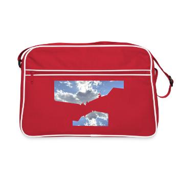 Graphic Skyline - Retro Bag - red/white - Front