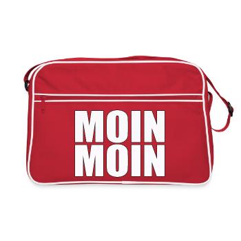 Moin Moin - Retro Bag - red/white - Front