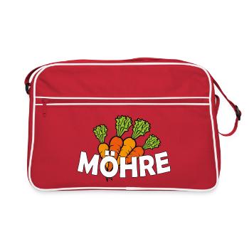 Carrot - Retro Bag - red/white - Front
