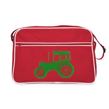 tractor - Retro Bag - red/white - Front