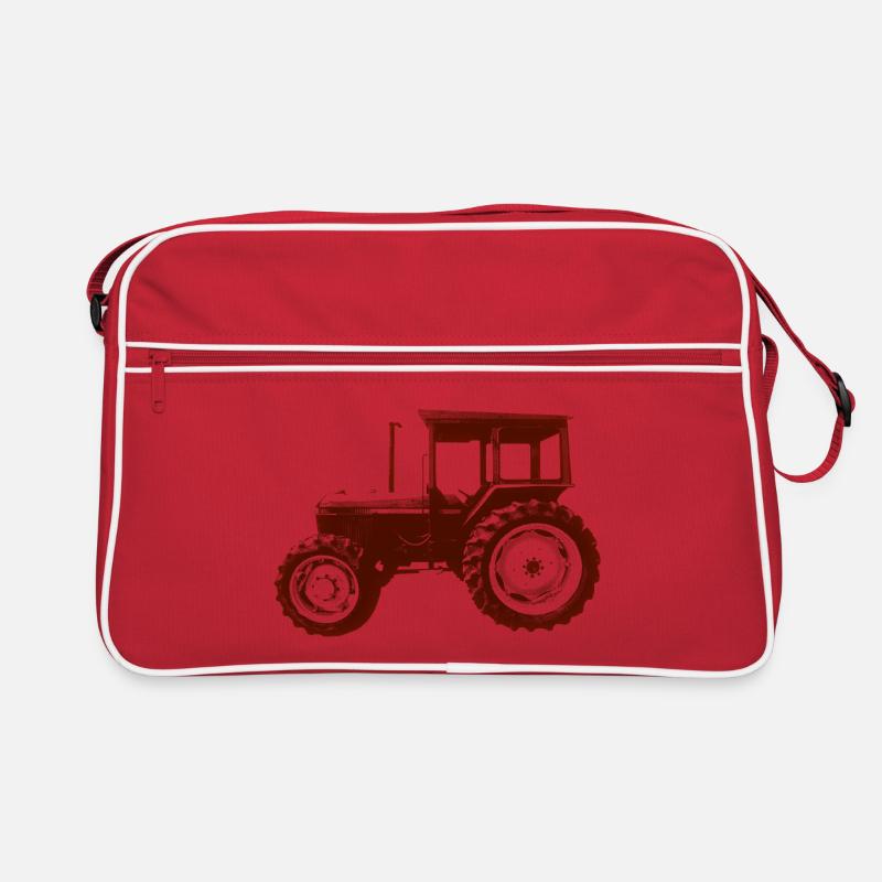 Tractor Builder Retro Bag