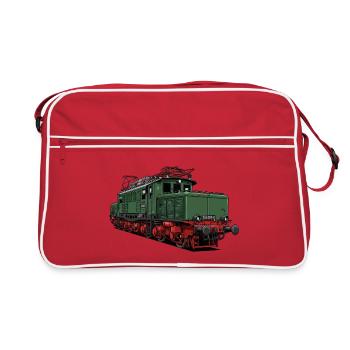 Electric locomotive BR 254 of the DR - Retro Bag - red/white - Front