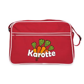 Carrot - Retro Bag - red/white - Front