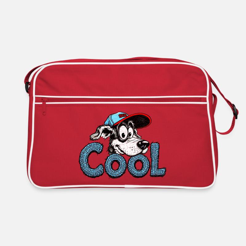 Still Cool Dog Graphic Retro Bag