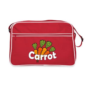 CARROT - Retro Bag - red/white - Front