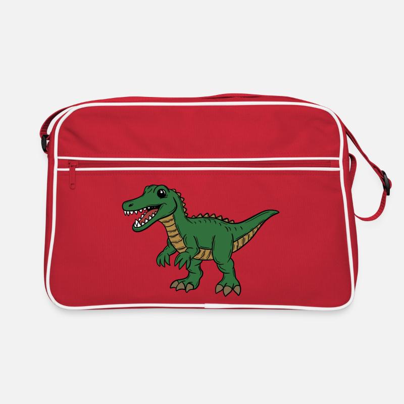 Dinosaurier  Retro Tasche