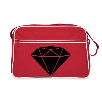 diamond - Retro Bag - red/white - Front