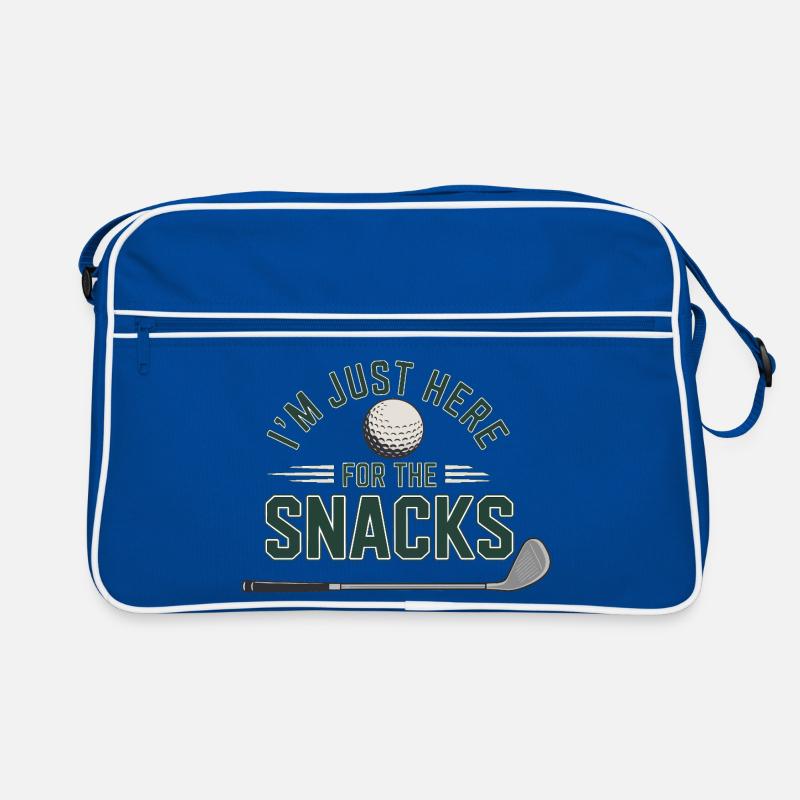 I'm here for snacks only Retro Bag
