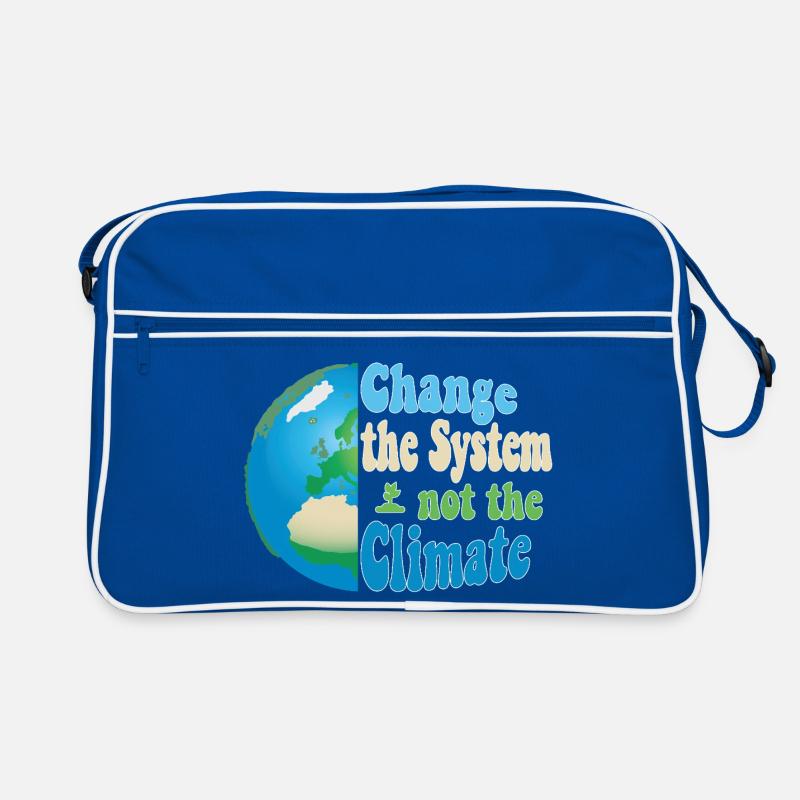 Changer le système, pas le climat Sac Retro