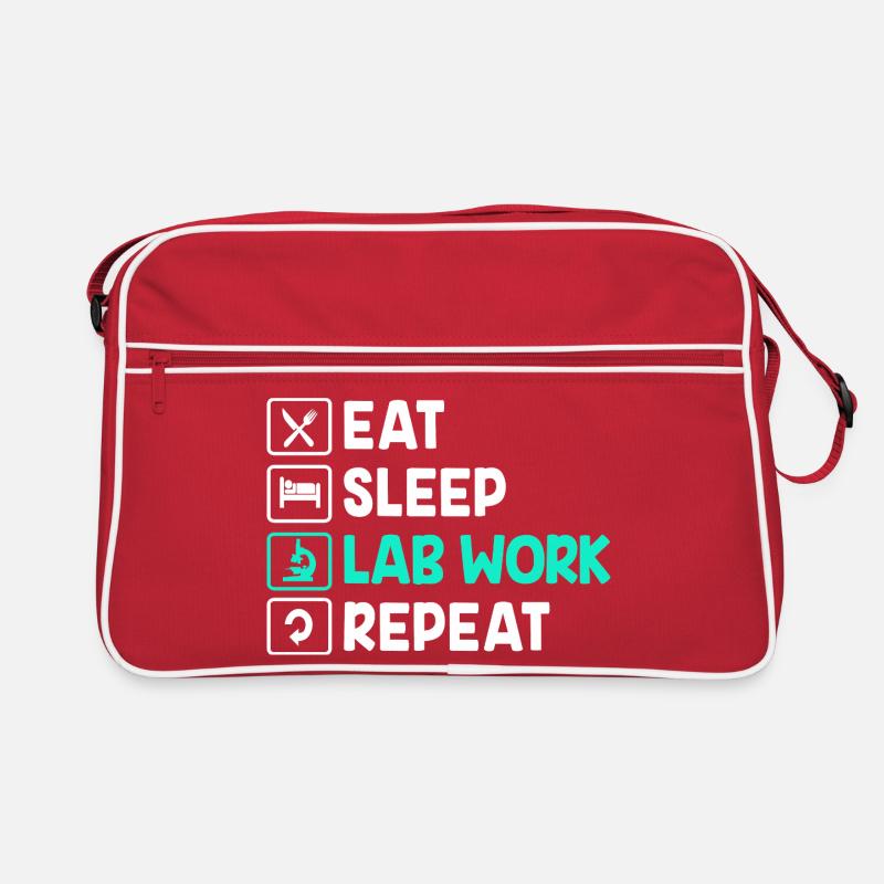 Laboratory Bio Chemistry Microscope Laboratory Retro Bag