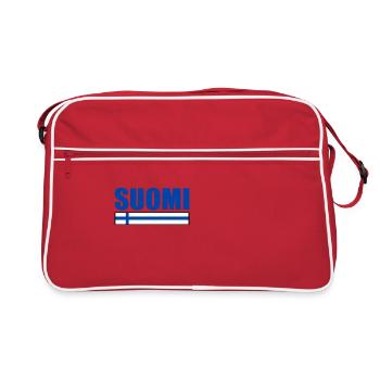 suomi - Retro Bag - red/white - Front
