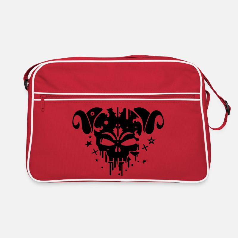 Faun Skull Retro Tasche