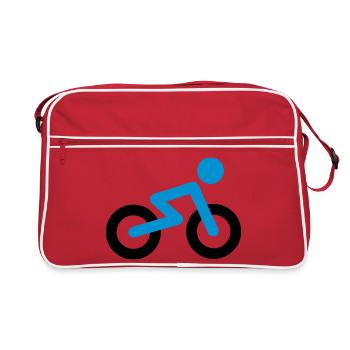 Bicycle - Retro Bag - red/white - Front