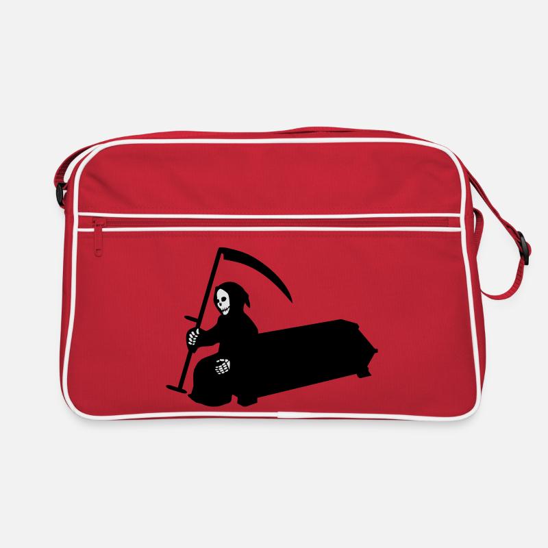 sarg sense halloween Retro Tasche