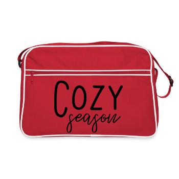 Saison confortable - Sac Retro - rouge/blanc - Devant