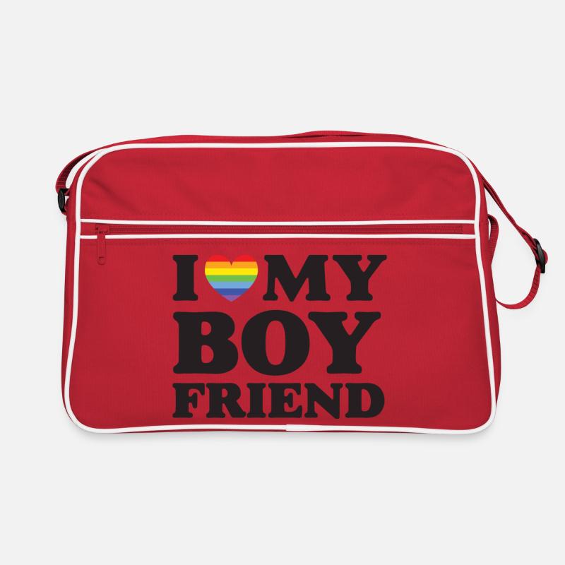 J’aime mon petit ami - LGBTQ Sac Retro