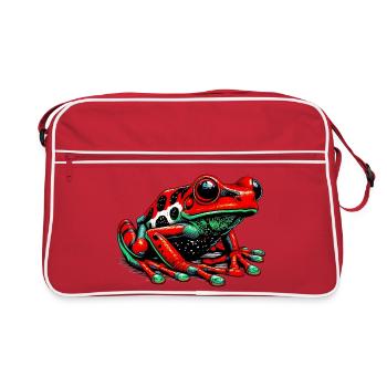 Grenouille - Sac Retro - rouge/blanc - Devant