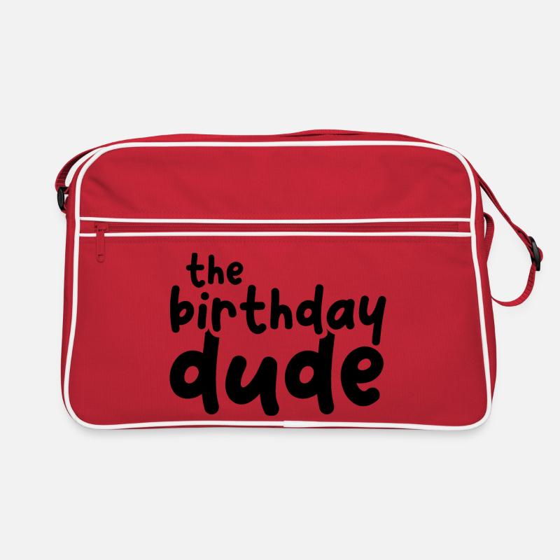 l’anniversaire mec anniversaire garçon guy icône drôle Sac Retro
