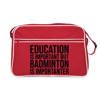 Badminton Badminton Badminton - Sac Retro - rouge/blanc - Devant