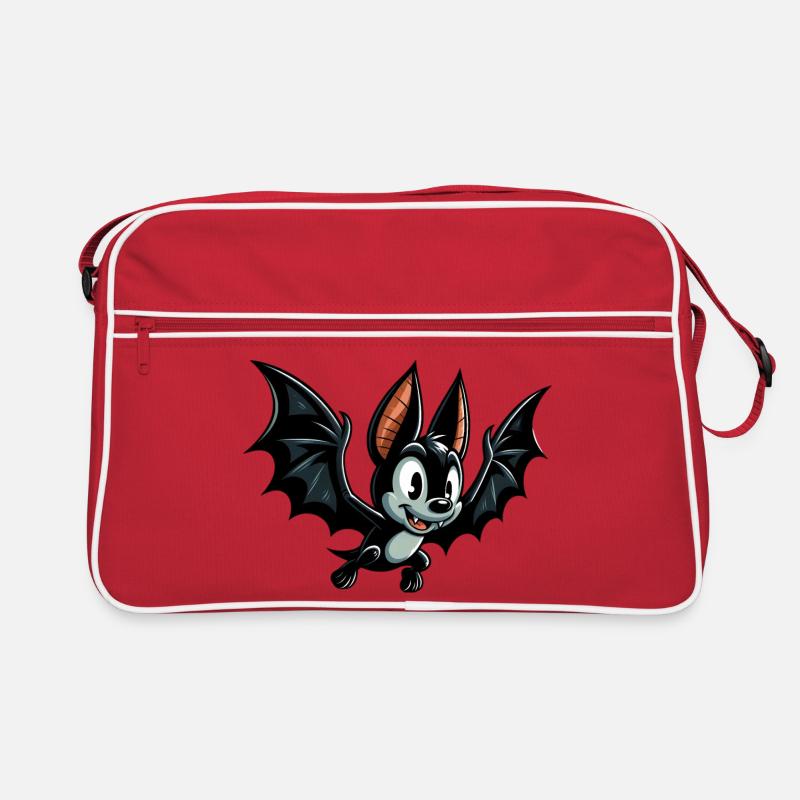 Fledermaus Retro Tasche