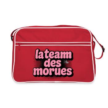 The Cod Team - Retro Bag - red/white - Front