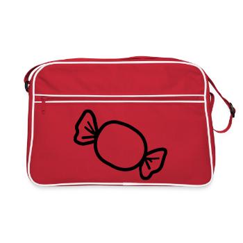 candy - Retro Bag - red/white - Front