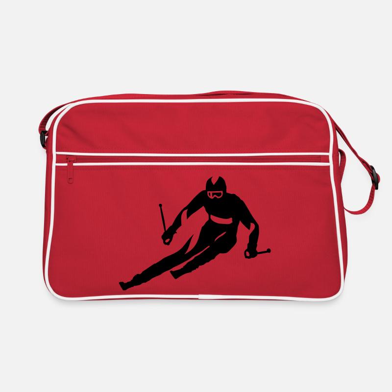 Ski Retro Tasche