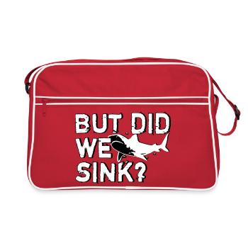 But we have funny boating boat owners I - Retro Bag - red/white - Front