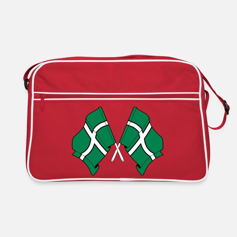 Devon Cross-Flaggen Retro Tasche