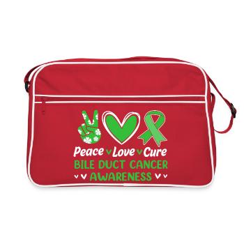 Bile Cancer - Sac Retro - rouge/blanc - Devant