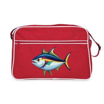 Thon - Sac Retro - rouge/blanc - Devant