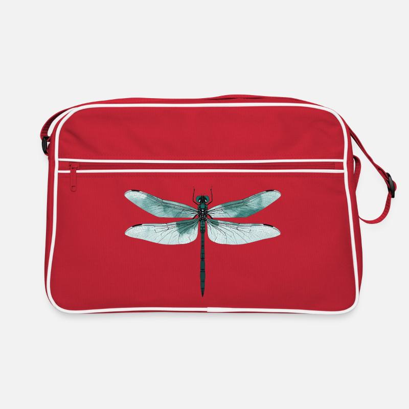 Libellule. Dragonfly - dragon-fly - libellule Sac Retro