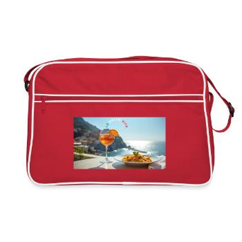 La dolce vita - Sac Retro - rouge/blanc - Devant