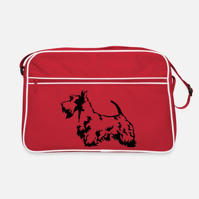 Terrier écossais Sac Retro