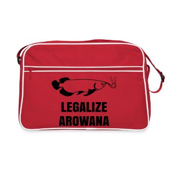 Fish Statement Pets Favorite Pet Pet - Sac Retro - rouge/blanc - Devant