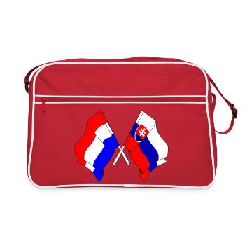 Flag of Netherlands, Slovakia - Retro Bag - red/white - Front